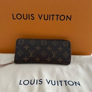 Louis Vuitton Dark Brown Zippy Monogram Wallet